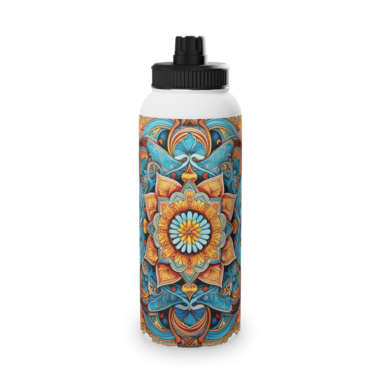 Winged Mandala - Water Bottle