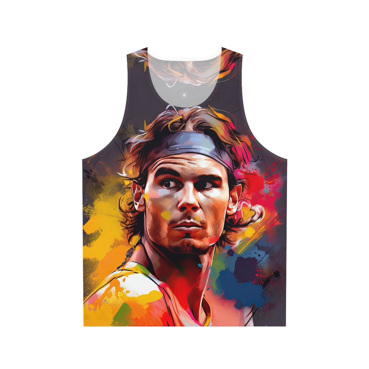 Raphael Nadal Portrait - Tank Top