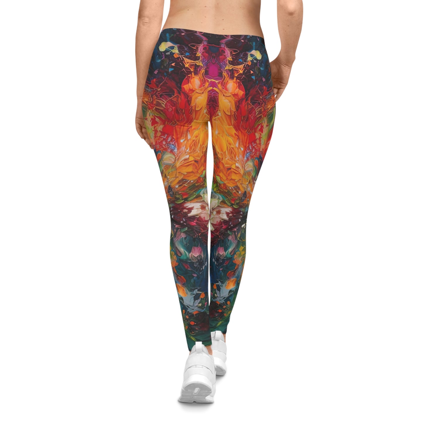 Colorized Dark Energy - Artistic Leggings