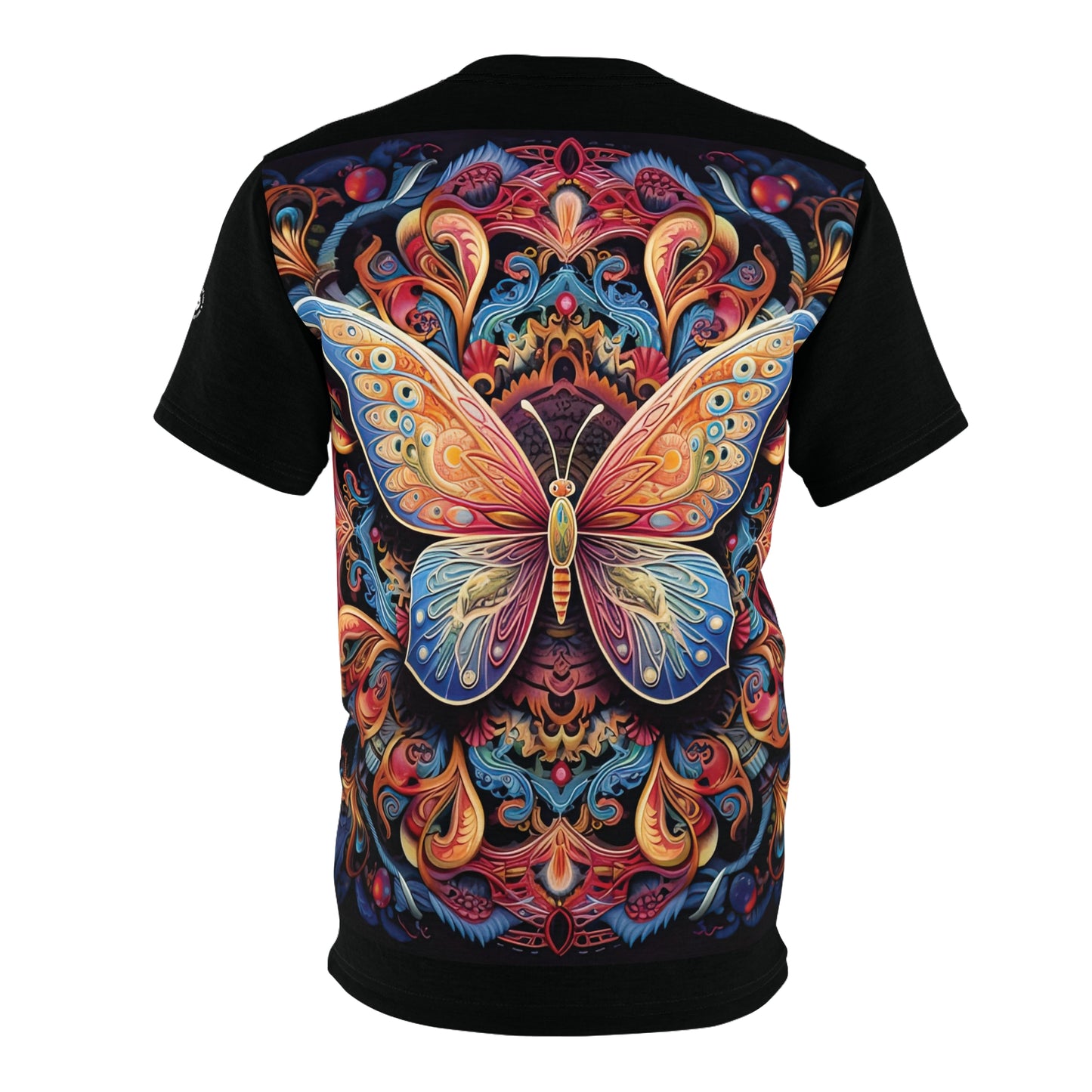 Butterfly Mandala in Black - Fashion Tee