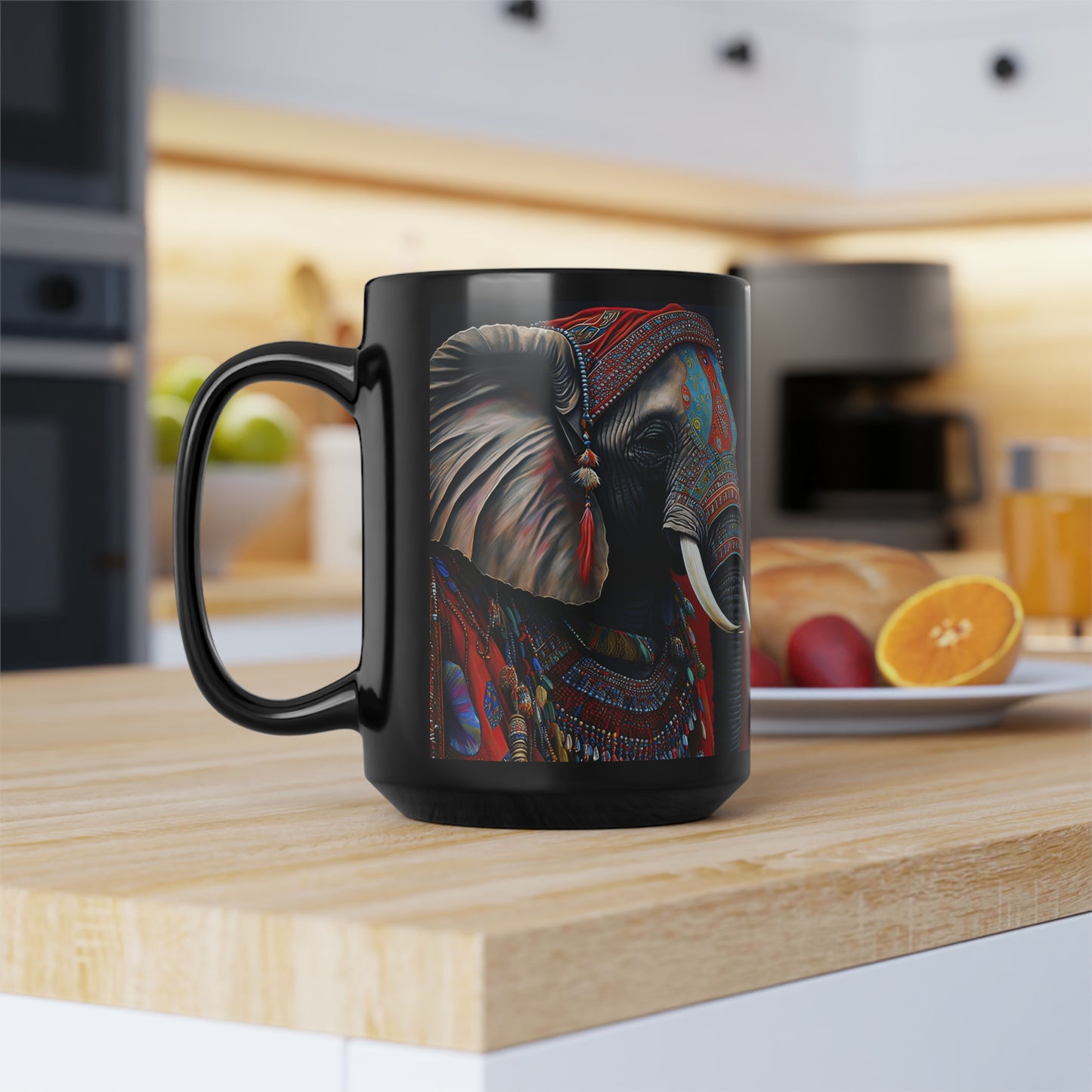 Elephant King - Mug Art