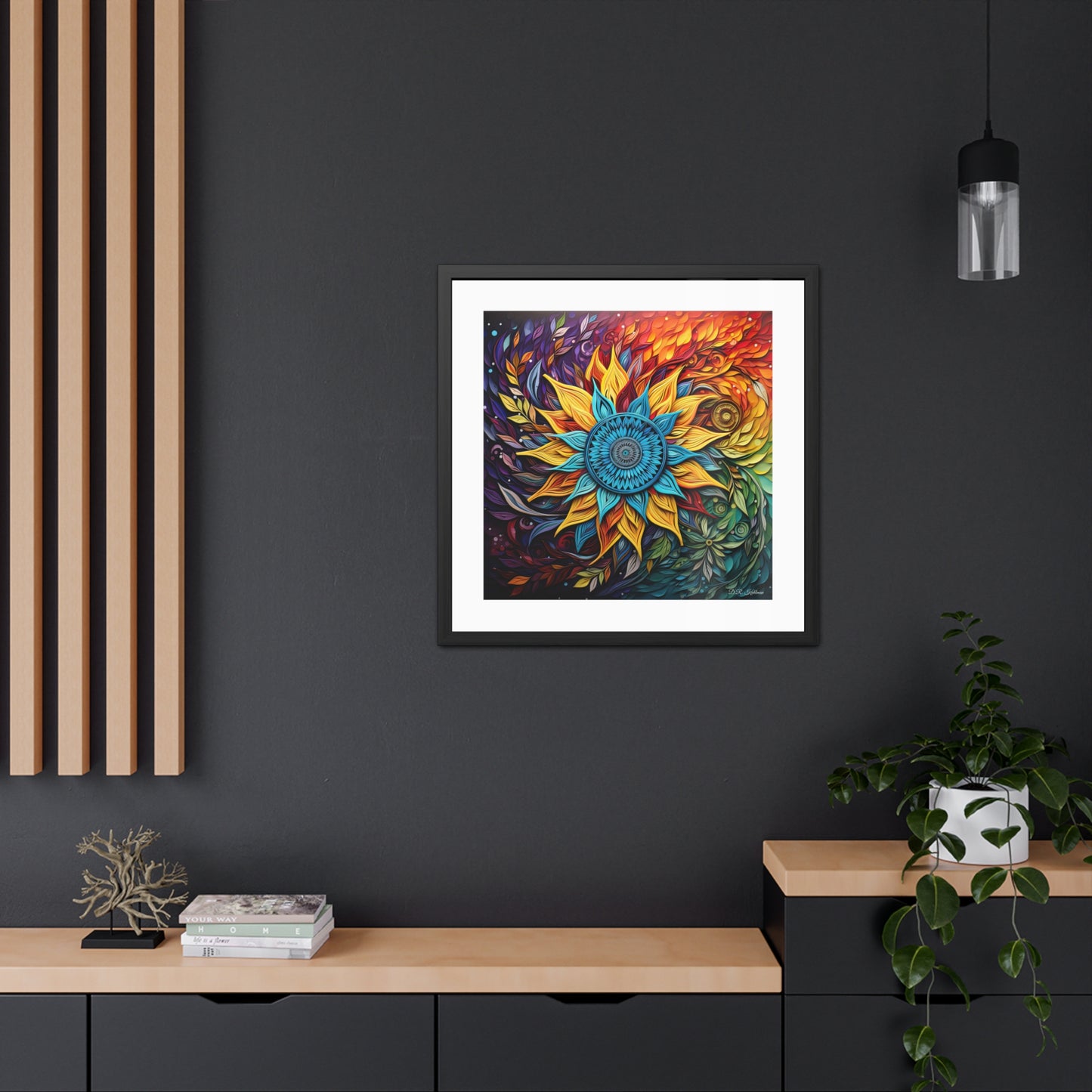 Swirl - Framed Fine Art Print