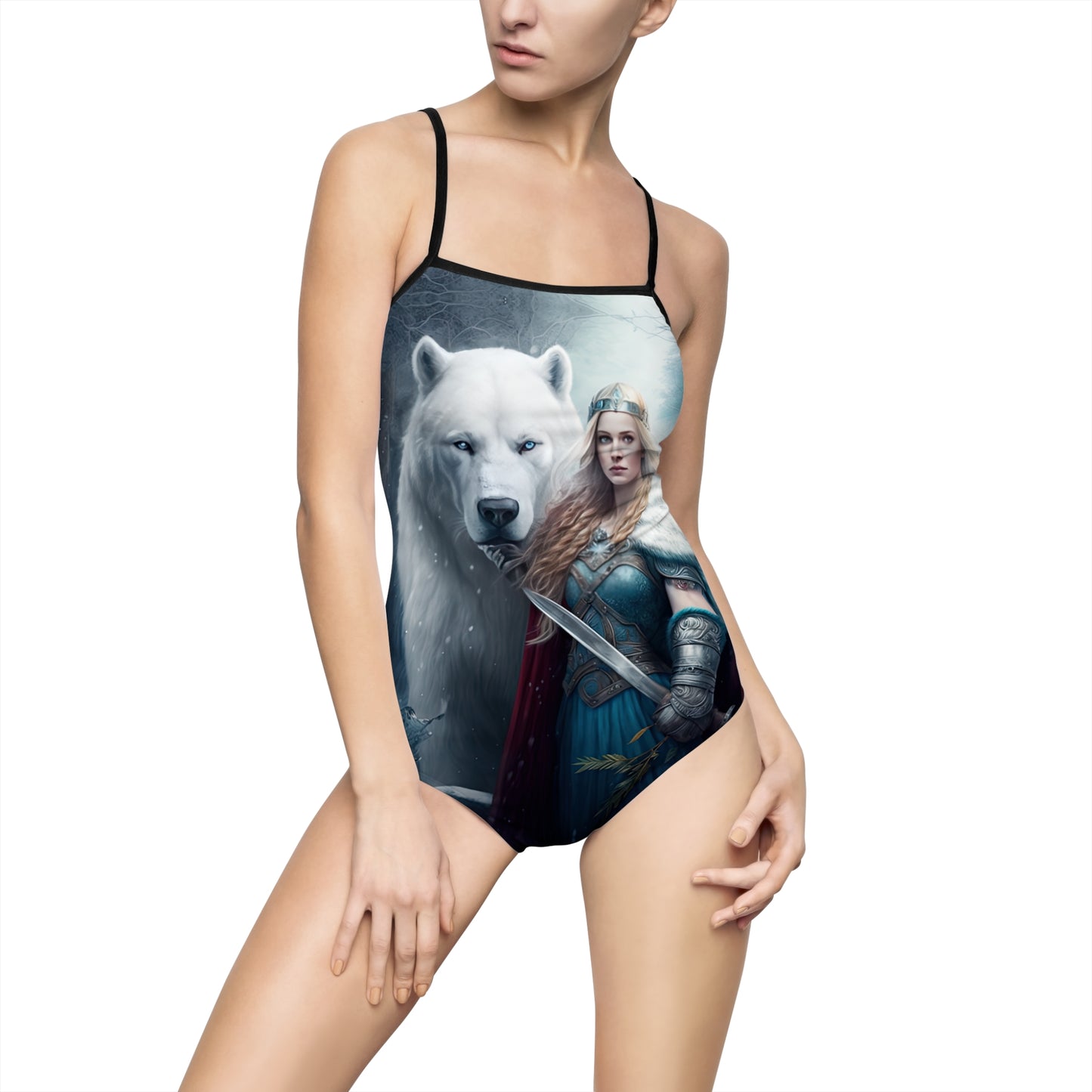 Polar Bear Baroness - Artsy One-Piece