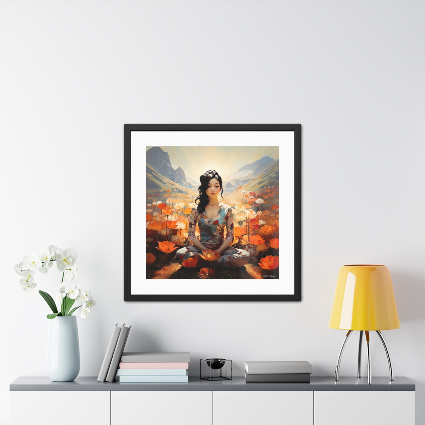 Enlotusment - Framed Fine Art Print