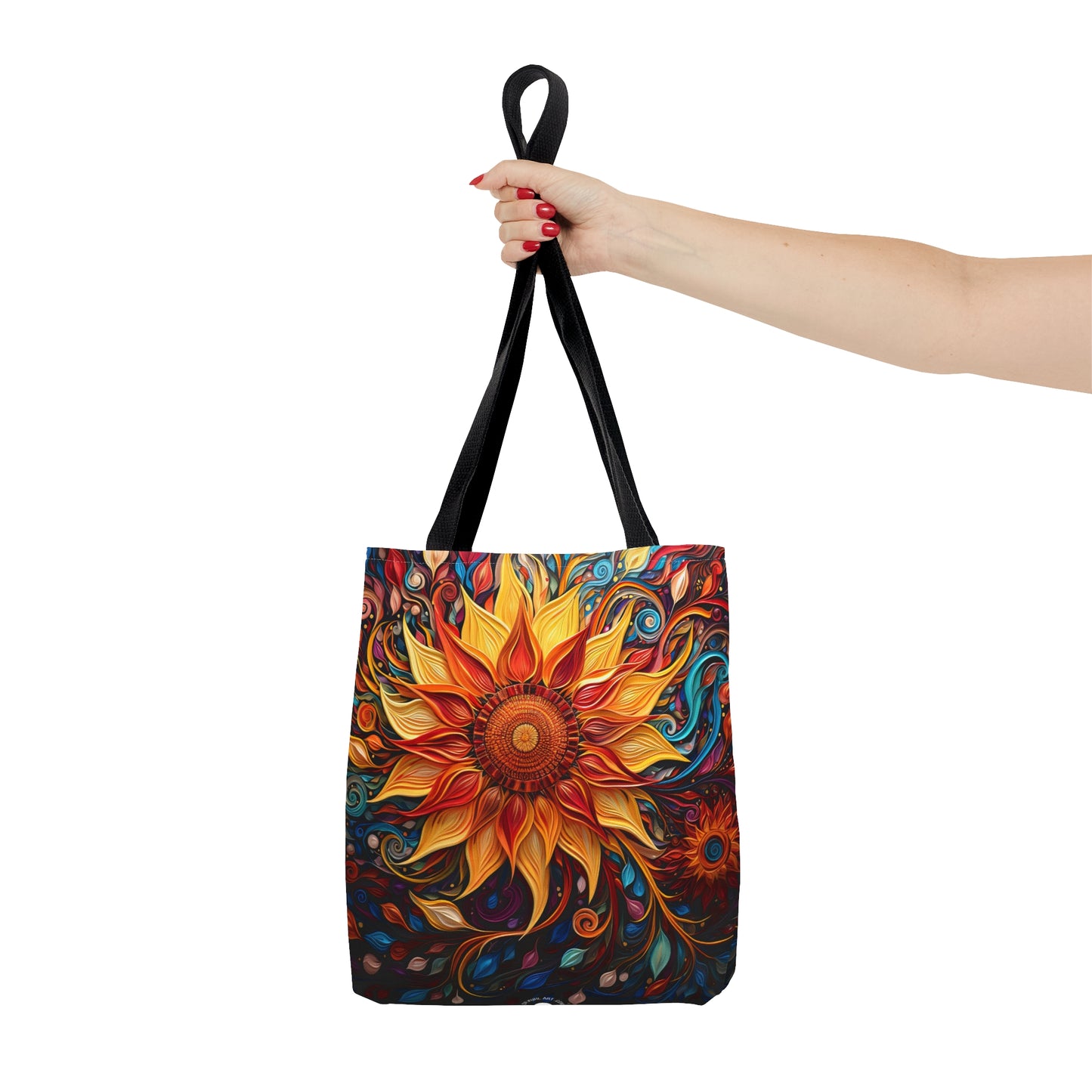 Blustery Blossom - Artistic Tote Bag