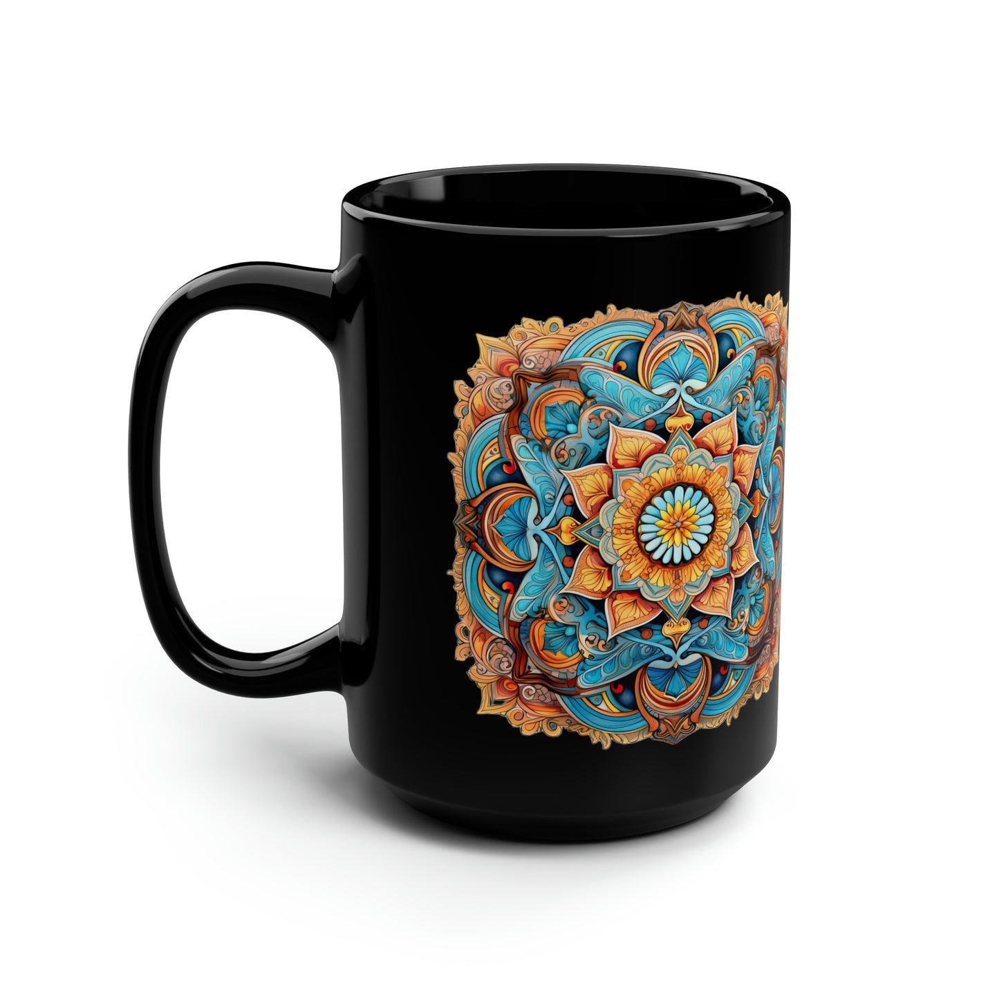 Winged Mandala - Mug Art