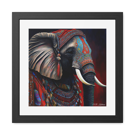 Elephant King - Framed Fine Art Print